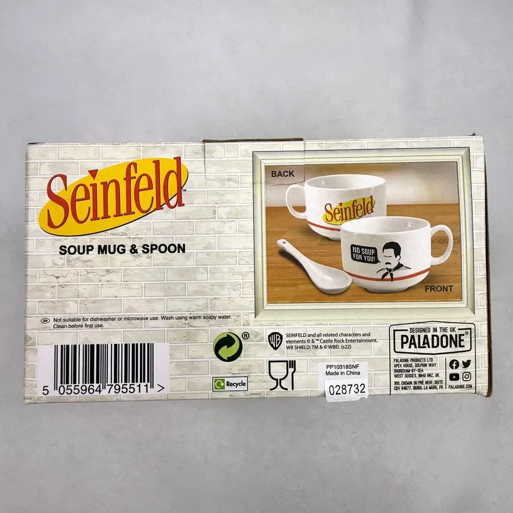 Seinfeld Soup Mug & Spoon Gift Set